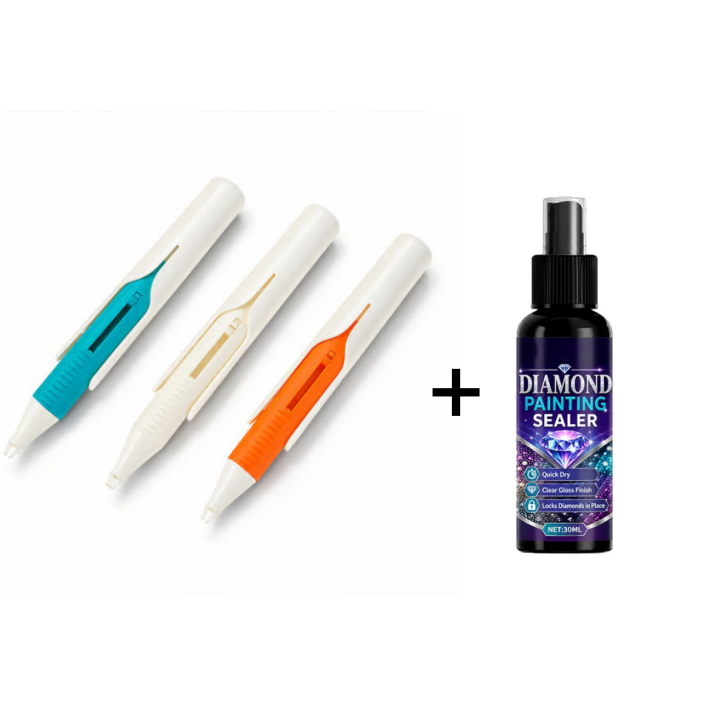 ๐ฅ Last Day 50% OFF โ ๐ Automatic Painting Bead Dispenser Pen & Tray Set