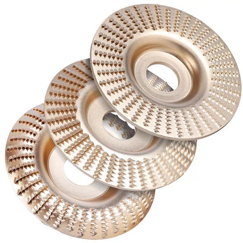 π₯ 3PCS 4" Wood Carving Disc Set β The Ultimate Woodworking Game-Changer