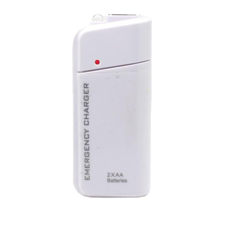 💥 BUY 2 GET 1 FREE + 50% OFF!🥳Portable Emergency Phone Charger AA Battery Powered Power Bank with LED Flashlight