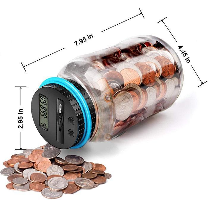 π° Digital Money Box with Auto Coin Counting β Tracks savings & sets targets β Smart & fun way to watch your savings grow β¨