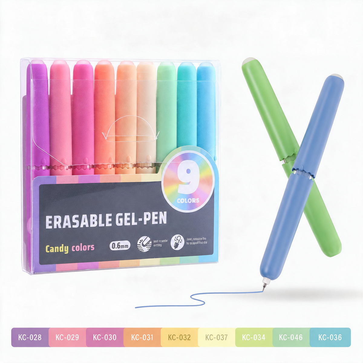 π LIMITED-TIME 50% OFF! β¨9 Colors Erasable Gel Pen Set