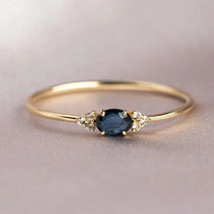 Personalized Birthstone Memorial Ring - Gift For Christmas