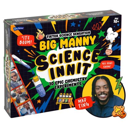 Big Manny Science 'Innit' Chemistry Experiment Kit – TikTok Famous STEM Set