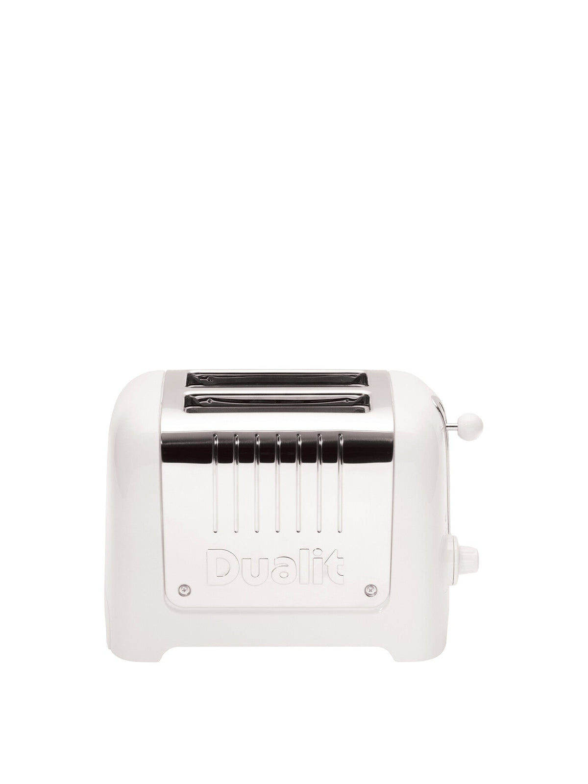 2 Slot Lit Pop Toaster White