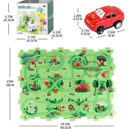 💥 HOT SALE 60% OFF! 🚀 Educational puzzle and circuit game for children 🧩🎉