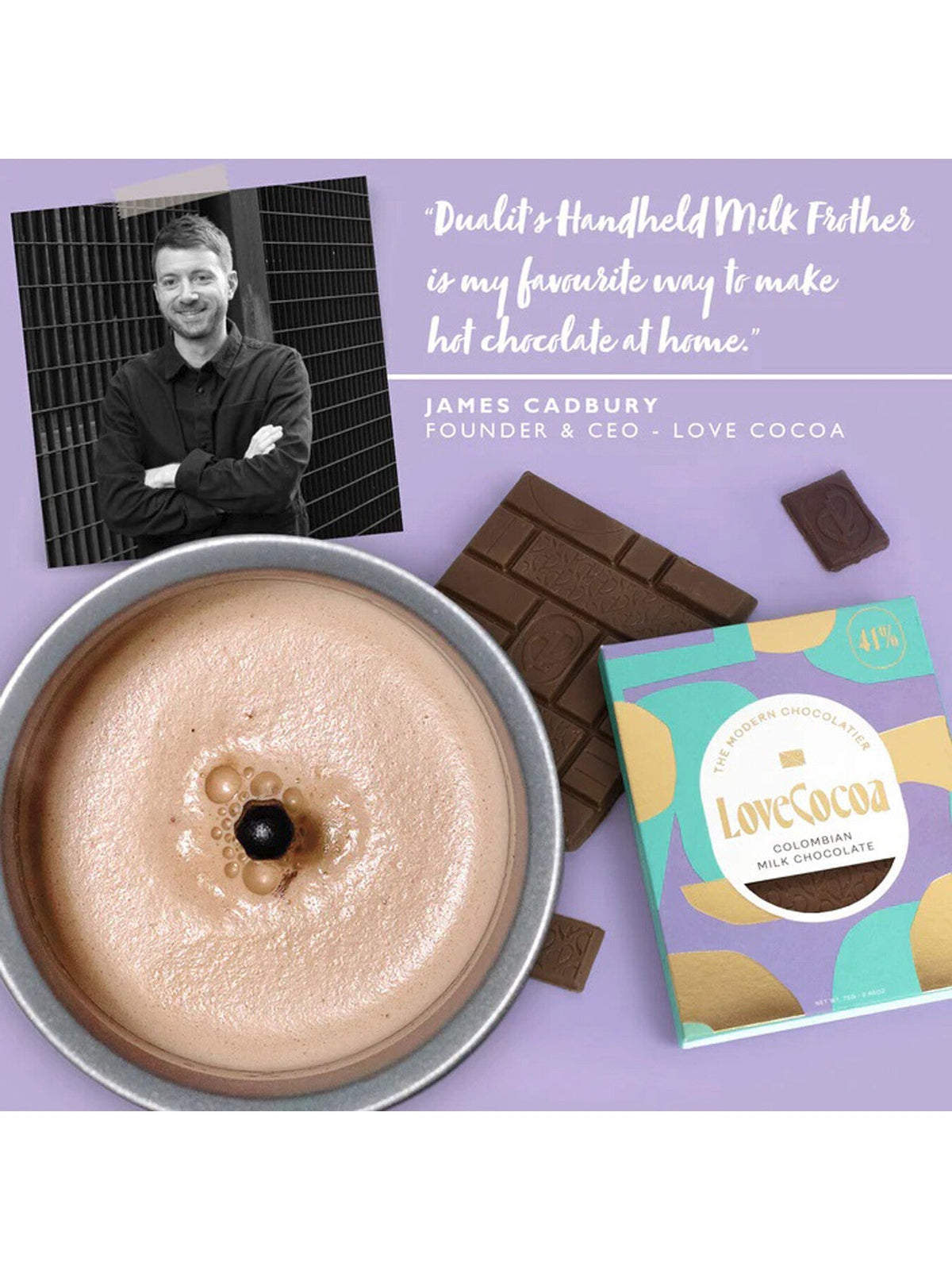Milk Frother Black