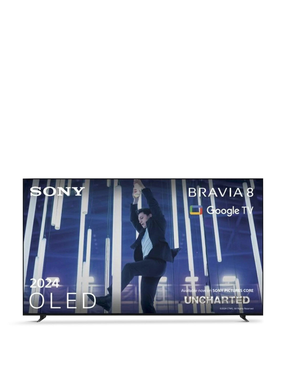 Bravia 8 K55XR80PU OLED 55 Inch 4k HDR Google Smart TV Acoustic Surface Audio Chromecast and Apple Airplay 2024