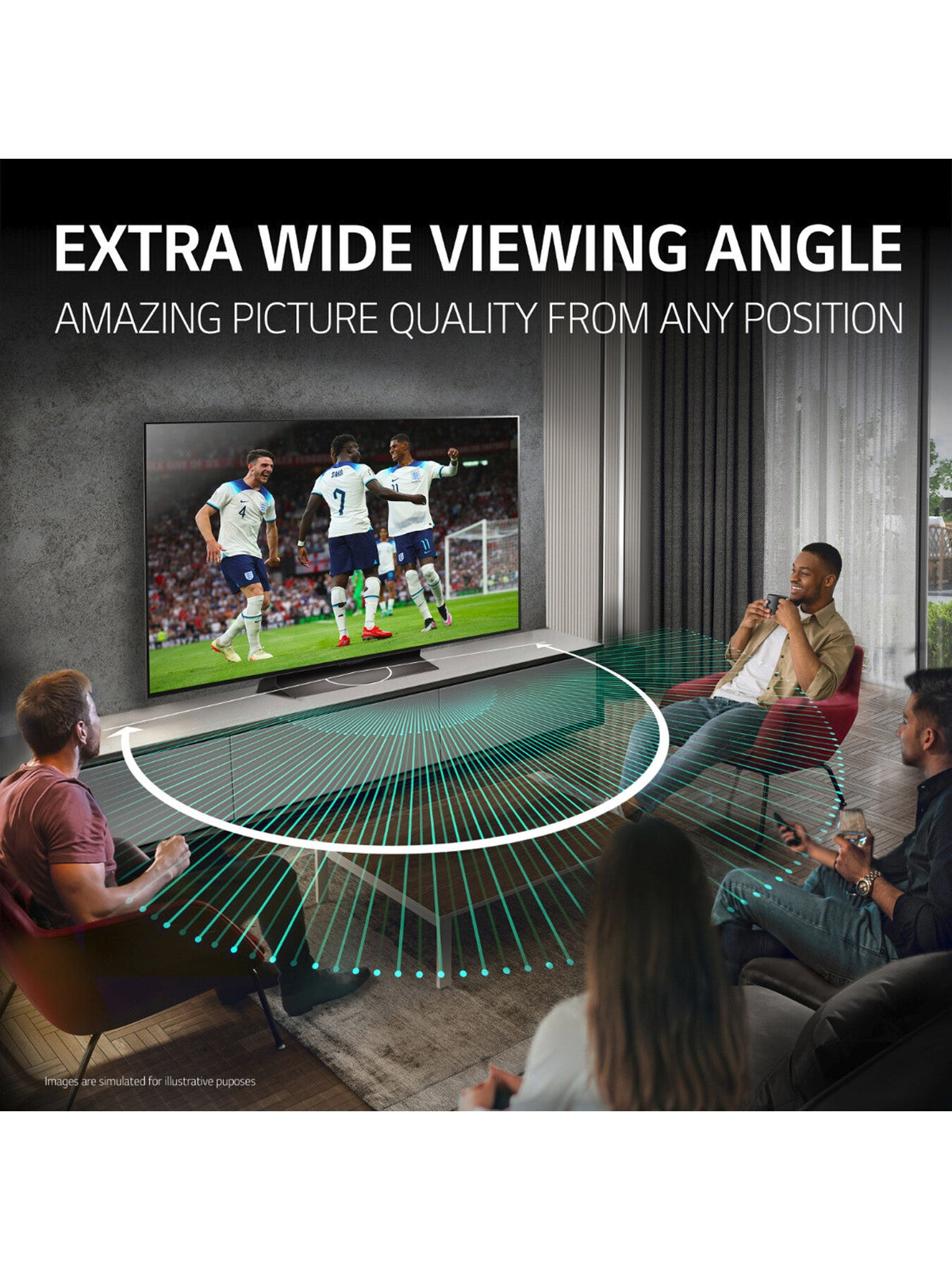OLED Evo C46 77 inch 4K Ultra HD Smart TV 2024