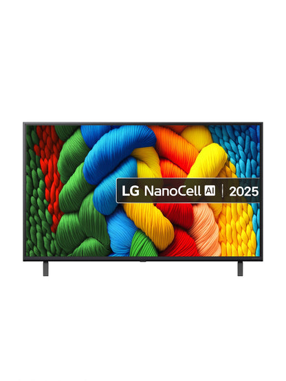 43NANO80A6B 43 Inch LED HDR NanoCell 4k Ultra HD Smart TV 2025