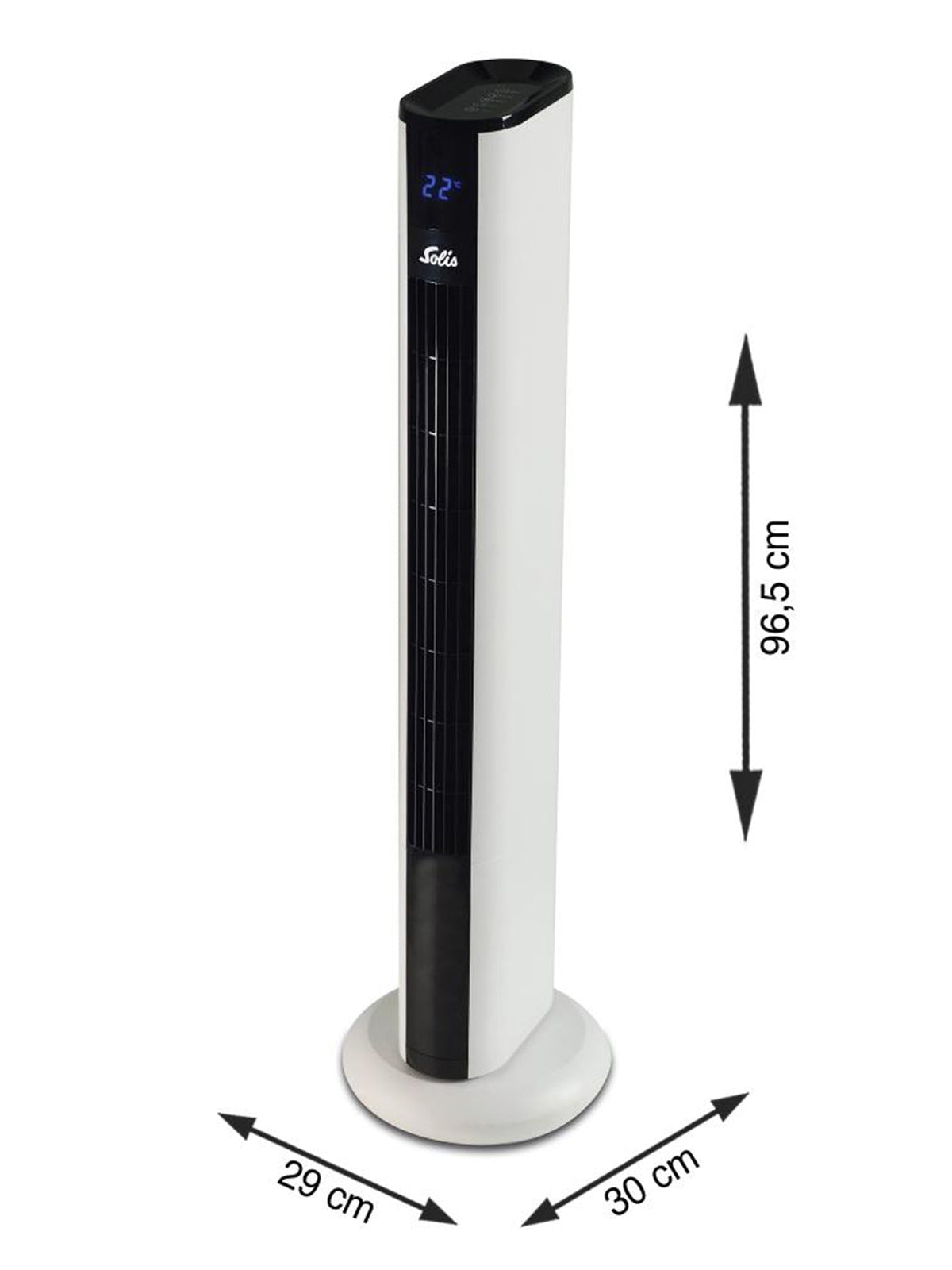 Breezy Tower Fan Black