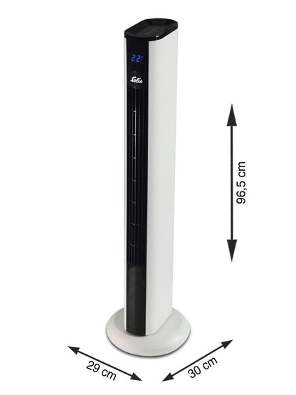 Breezy Tower Fan Black