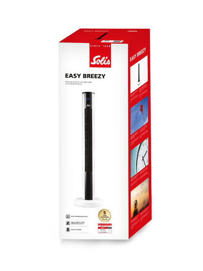 Breezy Tower Fan Black
