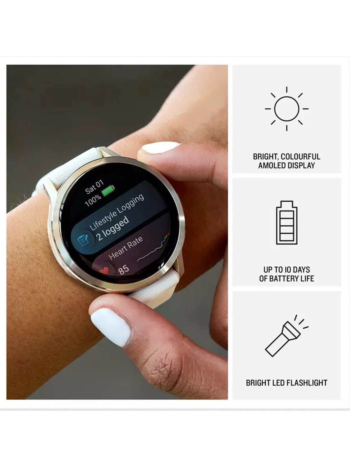 Venu 4 Smartwatch 41mm Beige