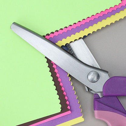 ⏳LAST DAY SALE ONLY ￡9.99!!🎉48K+ Sold ✂️Multipurpose Pinking Shears Serrated Scissors
