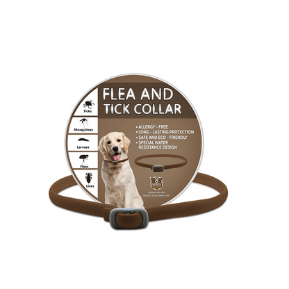 ⏰LIMITED TIME 50% OFF!🔥50K+ SOLD! Natural Essential Oil Pet Pest Repellent Collar - Adjustable Fit & Lightweight
