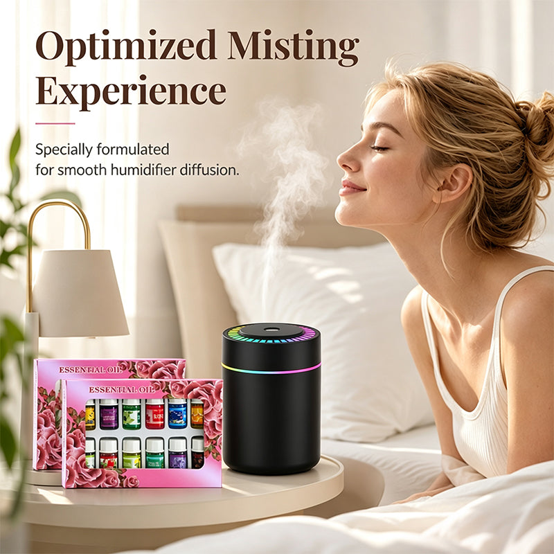🔥 Limited Time 50% OFF 🎁 12-Pack Water Soluble Essential Oils Set – Fresh Fragrance for Diffusers, Humidifiers & DIY Crafts 🌺✨