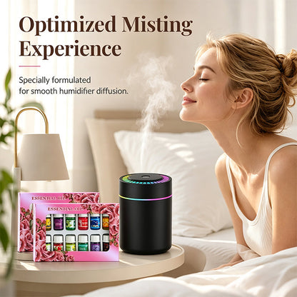 🔥 Limited Time 50% OFF 🎁 12-Pack Water Soluble Essential Oils Set – Fresh Fragrance for Diffusers, Humidifiers & DIY Crafts 🌺✨