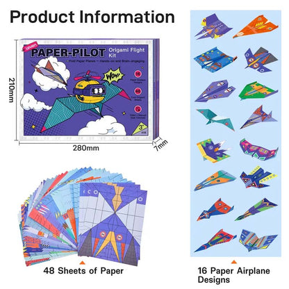 ⏳🔥LIMITED-TIME 50% OFF! ⏰Creative DIY Paper Airplane Set For Kids