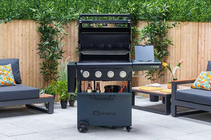 Sahara X450 Gas Barbecue | 4 Burner BBQ for Summer Entertaining