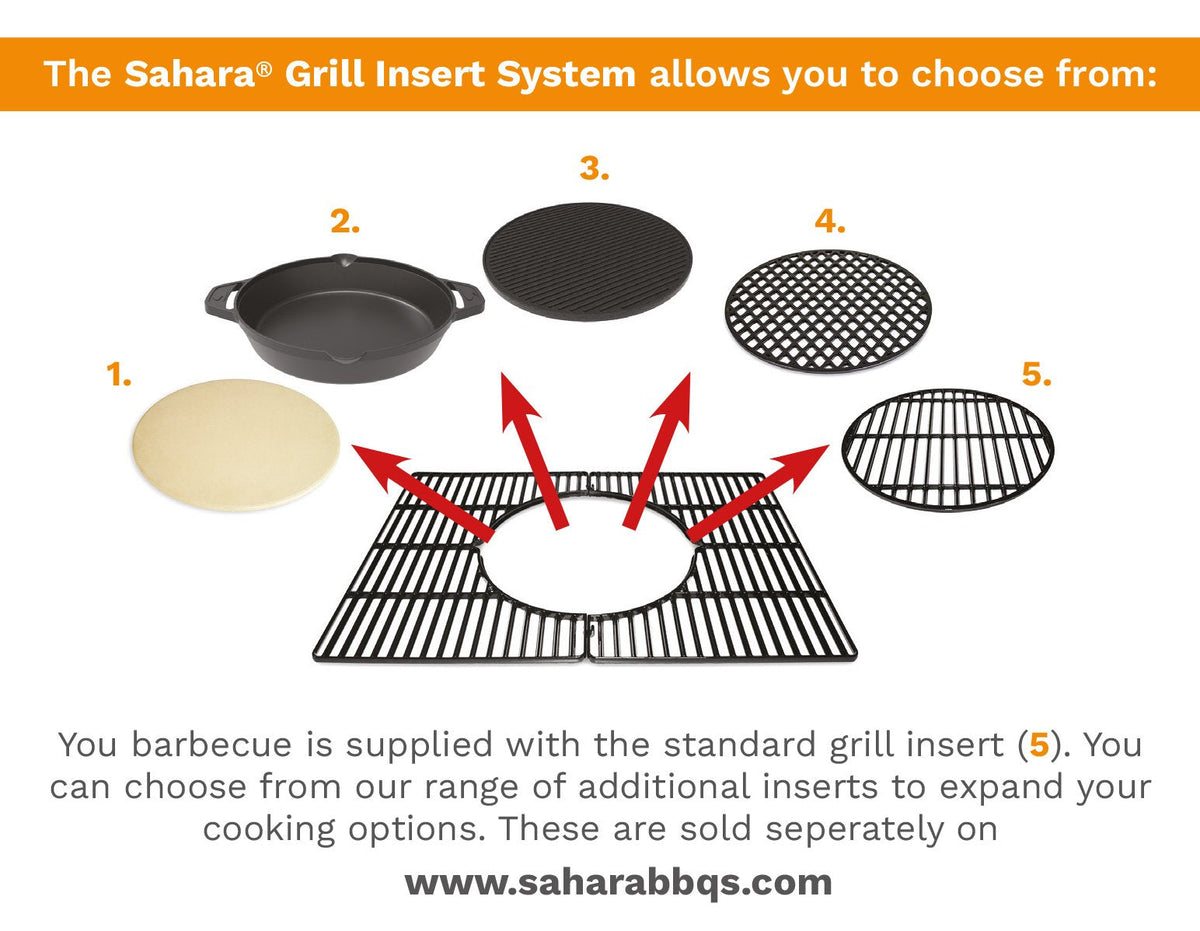 Sahara X475 Gas Barbecue | 4 Burner BBQ for Summer Entertaining